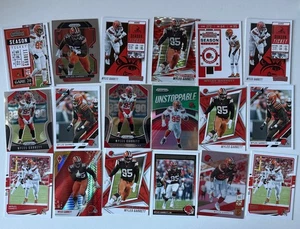 Myles Garrett Cleveland Browns 18 Card Lot inc 2021 Panini Phoenix Fire Burst - Picture 1 of 2
