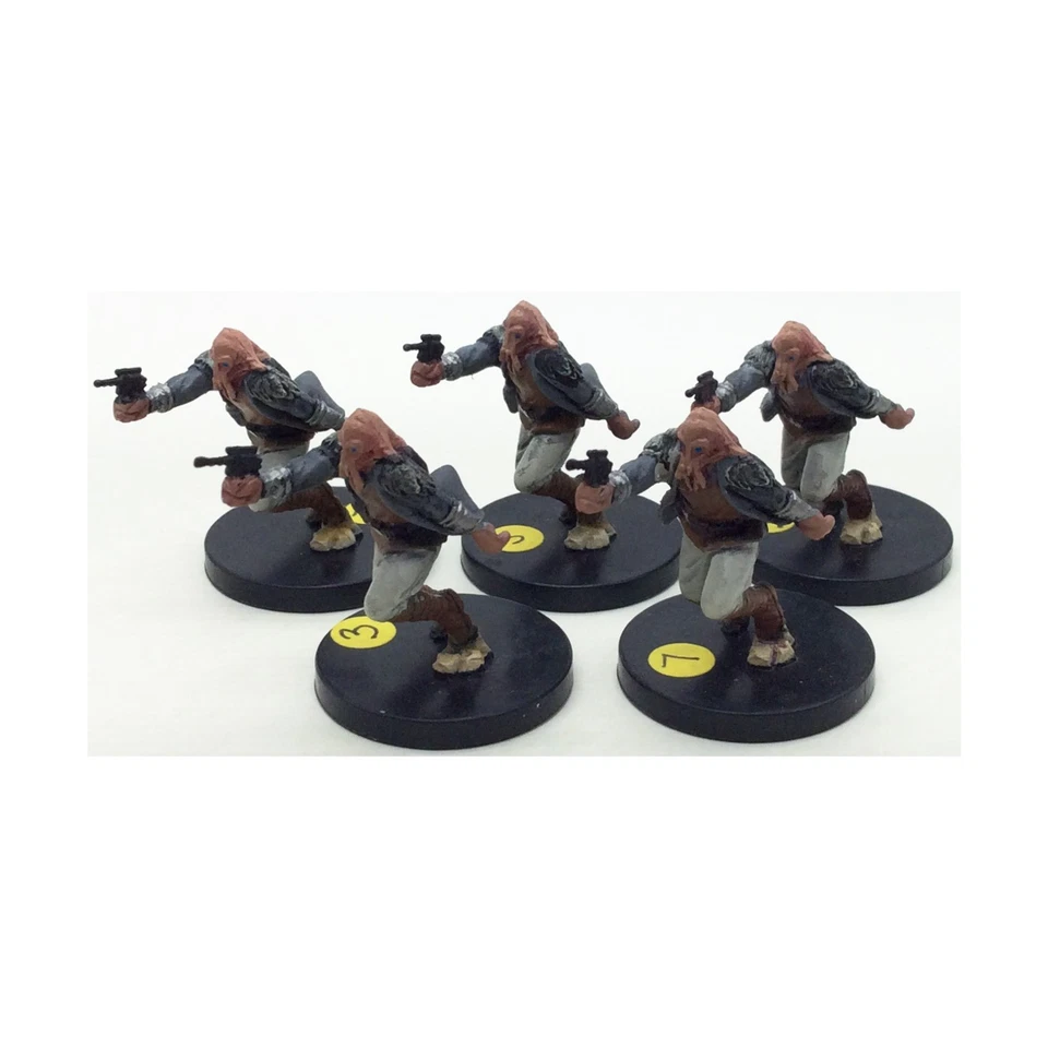 WOTC Star Wars Minis Clone Strike Quarren Raider (U) x5 casi nuevo Foto 1 de 1