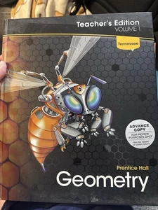 Prentice Hall Geometry Teachers Edition Vol. 1 - TN Advance Copy Hardcover - Picture 1 of 2
