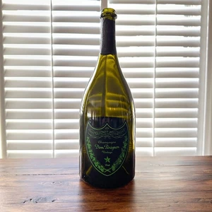 Botella vacía Dom Perignon Brut verde luminosa iluminada 1,5 L Magnum - Imagen 1 de 12