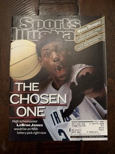 LeBron James 1st Sports Illustrated Magazine Cover Feb. 18, 2002 - Picture 1 of 10