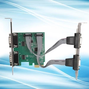 Expansion Card Adapter Converter Pci E Rs232 4 Port Serial Port 2.5Gb S Full Du - Picture 1 of 10