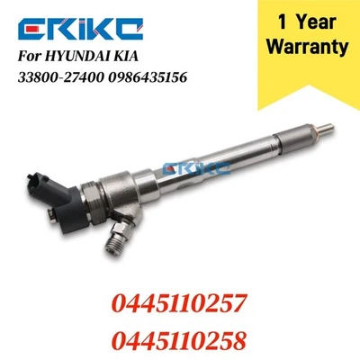 0445110257 Diesel Injector Nozzle 33800-27400 for HYUNDAI KIA 0445110258 - Image 1 of 4