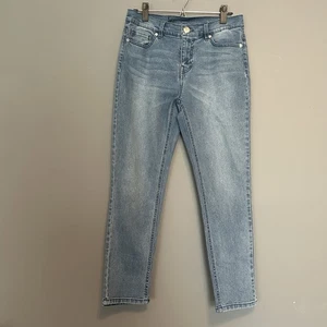 DG2 Diane Gilman Damenjeans Größe 8 Petite MidRise dehnbar - Bild 1 von 13