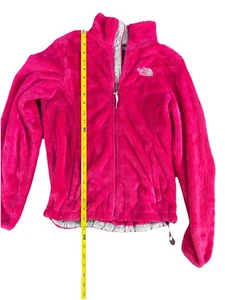 The North Face Osito Soft Fleece Full Zip Jacket Women's Size XS Hot Pink - Picture 1 of 7