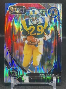 2024 Panini Select Eric Dickerson Club Level Negro Rojo Amortiguador Prizm - Imagen 1 de 2