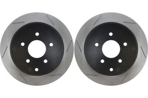 Rear PAIR Stoptech Disc Brake Rotor for 2017-2021 INFINITI Q60 (44912) - Picture 1 of 6