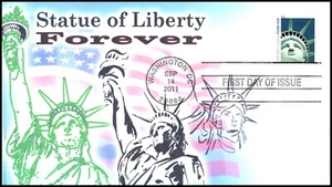 Scott 4559 44 Cents Liberty Therome Color FDC 5 Of 5 - Picture 1 of 2