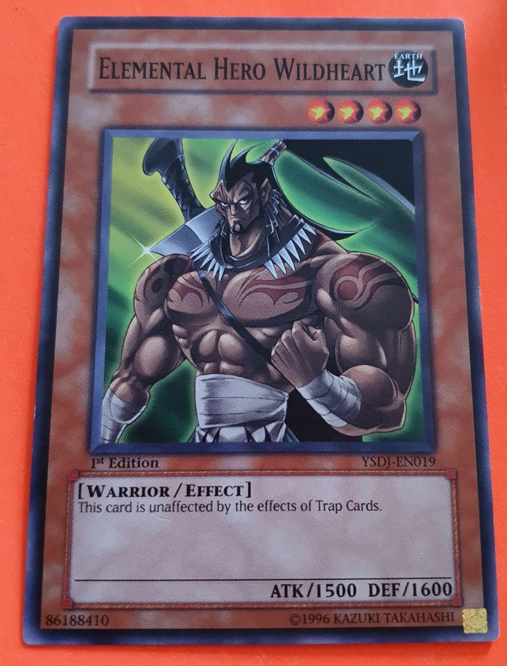 Elemental HERO Wildheart - 1st Edition Common - Starter Deck Jaden Yuki - YGO - Image 1 of 1