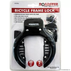Bicycle Frame Lock Bike Security Anti-Theft Lock Security Mount Secure Cycling - Picture 1 of 1