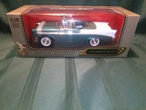 Road Signature 1956 Chevrolet Bel Air Convertible 1:18 Scale Leather Seats WP141 - Picture 1 of 6