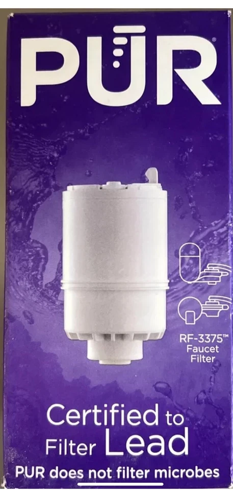 3 Pack Pur Basic Faucet Mount Replacement Filter RF33751V2 3 Filter - Image 1 of 4