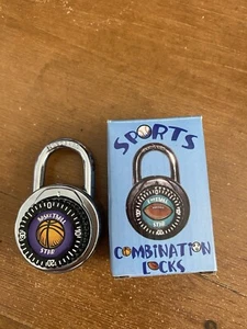 Sport Zahlenschlösser Basketball 3" Metall - Bild 1 von 3