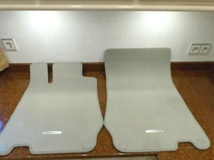 Alfombrillas originales Mercedes Clase SL R230 W 230 alfombrillas terciopelo gris 2002-2012 - Imagen 1 de 5