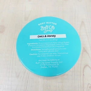 Buff City Soap Body Butter Oats & Honey - Picture 1 of 6