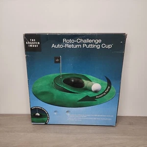 SEALED Golf Roto-Challenge Auto-Return Putting Cup by Sharper Image New - Picture 1 of 4