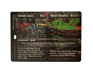 Cámara ritual Magic The Gathering Unholy Annex, bordeada #0339 regular rara casi nueva - Imagen 1 de 2