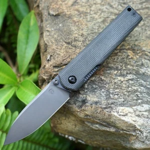 Mocenary Knives D2 Pocket Folding Knife Camping Knife Outdoor Tool EDC MK-09 DLC - Picture 1 of 20