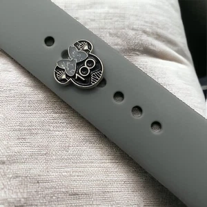 Smart Watch Cinturino in Silicone Ciondolo Decorativo 100° Orecchie Topolino - Foto 1 di 1
