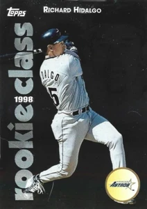 1998 Topps Rookie Class #R2 Richard Hidalgo rookie card, Houston Astros star - Picture 1 of 1
