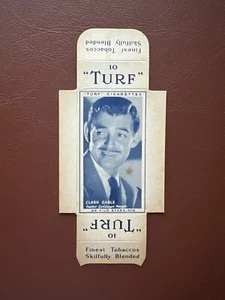 1947 CARRERAS UNGESCHNITTENES RASEN-DIA - FILMSTARS #15 Clark Gable! - Bild 1 von 2