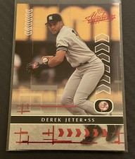 2001 Playoff Absolute Memorabilia Derek Jeter #5 New York Yankees