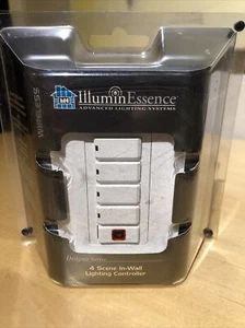 Leviton Illumin Essence Advanced Lighting systems 4 Scene in wall controller - Picture 1 of 5