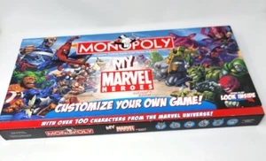Monopoly My Marvel Heroes Customize Your Own Game Collectors Edition Open Box - Picture 1 of 11