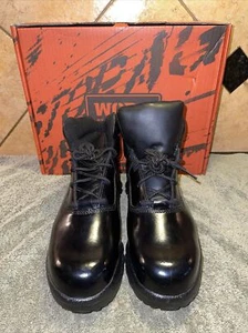 NUEVO EN CAJA Worx by Red Wing 6513 Botas de Trabajo de Cuero Negro Puntera No Metálica 12 WW - Imagen 1 de 7