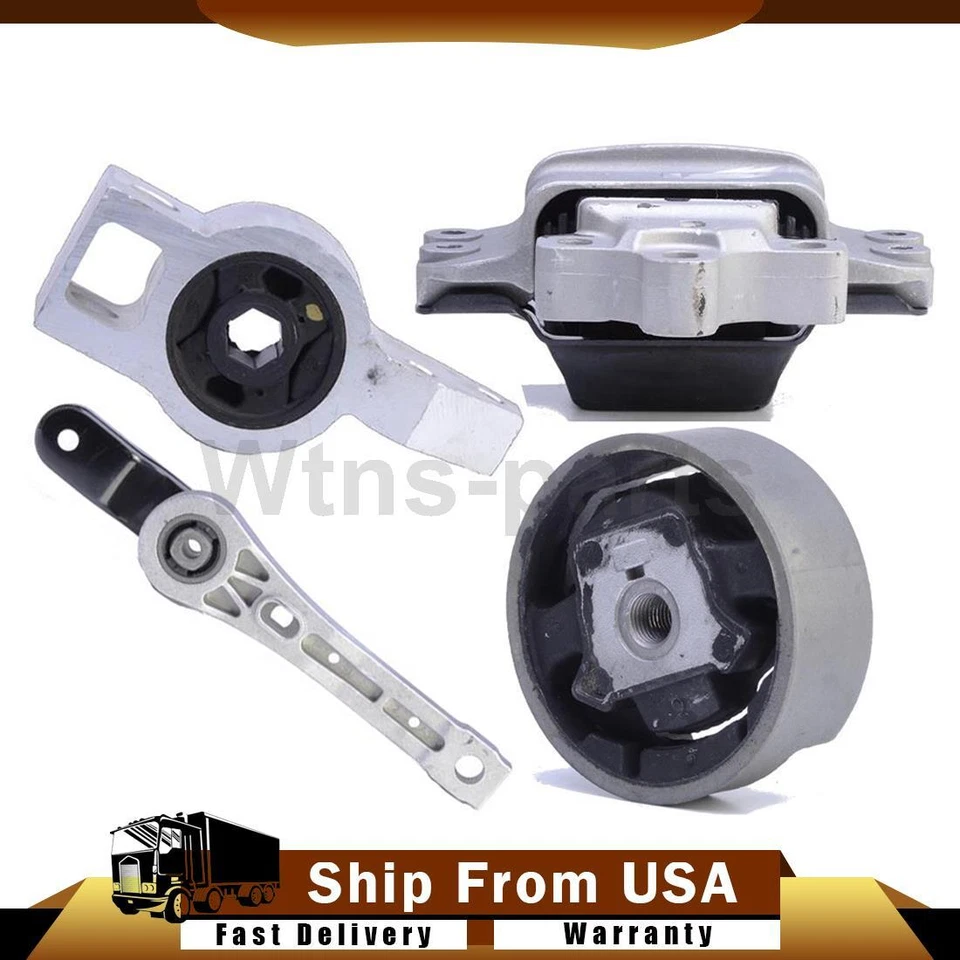 4 soportes de motor/puntal de par/transmisión para Volkswagen R32 2008 Foto 1 de 4