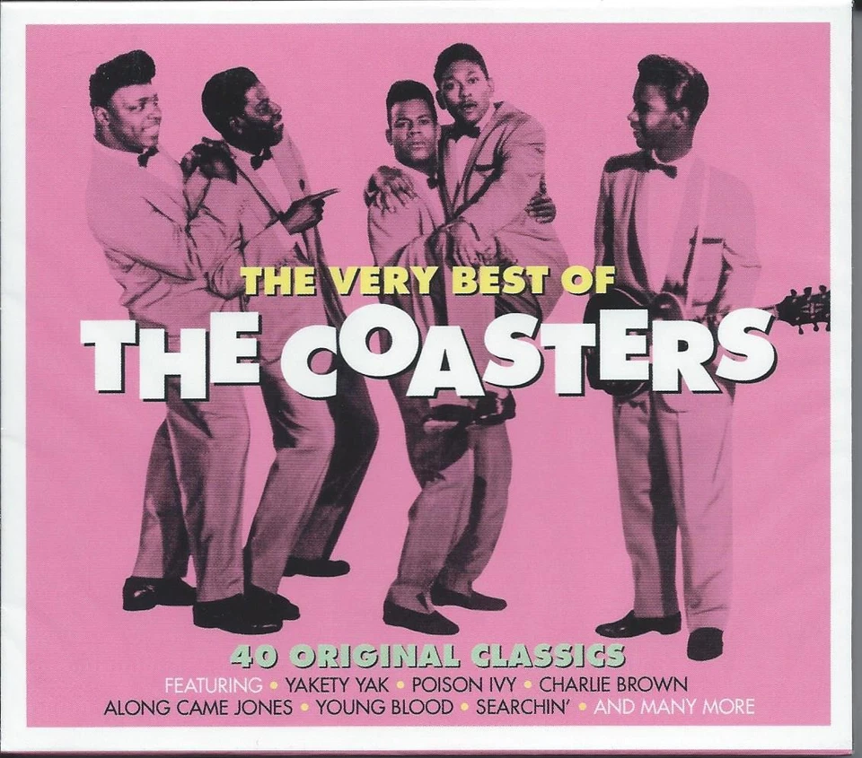 The Coasters - The Very Best Of - 40 Original Classics 2CD 2015 NEW/SEALED - Image 1 of 1