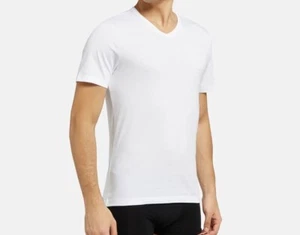 HUGO BOSS T-Shirt Rundhals-Ausschnitt Weiß Größe M - Bild 1 von 4
