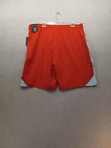 NEW Xersion XL Mens Basketball Sweat Shorts Red Drawstring Pocket Quick Dri - Picture 1 of 6