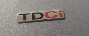 Print Coat of Arms Initials Logo Plate Badge Ford TDCI New Original Adhesive - Picture 1 of 3