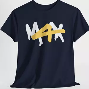 Max Verstappen Shirt M4X F1 World Champion Shirt Formula 1 One 4 Times Champ Tee - Picture 1 of 11