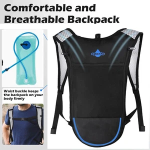 Hydration Backpack Pack with 2L Hydration Bladders Lightweight Water Backpack - Picture 1 of 7
