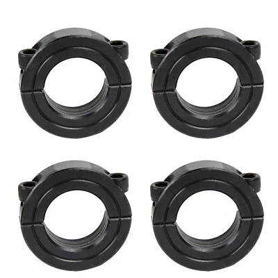 JEREMYWELL 3/4" Bore Double Split Set Screw Shaft Collar OD 1-1/2" Width 1/2" (4 PCS)
