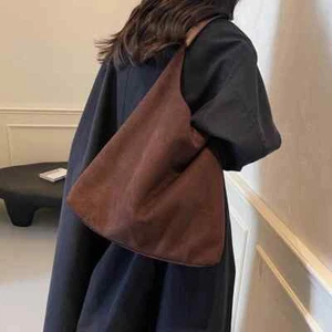 Women's Bag Shoulder Bag Commuter Bag Autumn Winter Classical Tote Bag - Picture 1 of 26