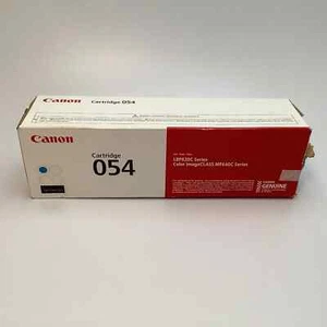 Canon Genuine Laser Toner Cartridge 054 Cyan/Yellow - Open Box / - Picture 1 of 3
