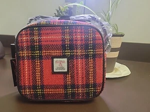Harris Tweed Vintage Hand Woven 100% WOOL Crossbody Bag Glen Appin Of Scotland - Picture 1 of 8