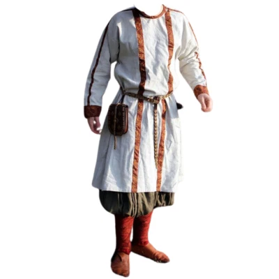 Medieval Tunic for Men – Viking, Renaissance Knight, SCA Cosplay & Halloween ART - Image 1 of 4
