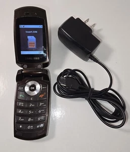 Samsung Phone SGH-T219 T-Mobile Rare Flip Phone Brown Tested - Picture 1 of 11
