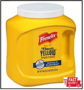 French's Classic Yellow Mustard, 105 oz - One 105 Ounce Bulk Container of Tangy - Picture 1 of 2