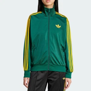 Adidas Originals Womens ADICOLOR FIREBIRD LOOSE TRACKTOP JACKET JP2299 GREEN - Picture 1 of 6