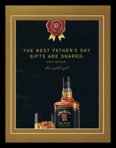 2019 Jim Beam Black Bourbon 11x14 Framed ORIGINAL Advertisement - Picture 1 of 1