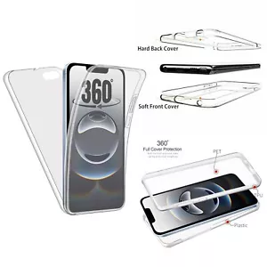 Per Apple IPHONE 16e Telefono Custodia 360 Protezione Completa Fronte Retro - Picture 1 of 36