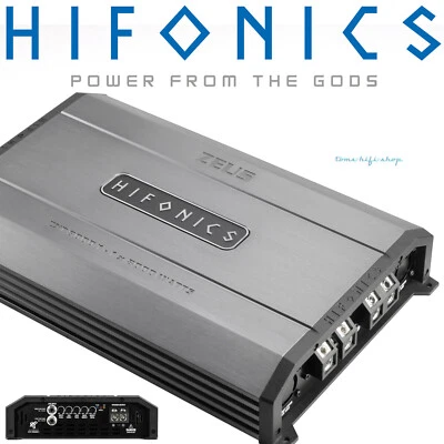 Hifonics 1-Kanal 8000 Watt RMS digital Verstärker ZXT8000/1 Subwoofer Monoblock - Bild 1 von 4
