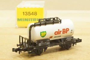 "Carro caldera N 1:160 Minitrix 13548 735 5 021-8 de DB ""BP air"" Ep. IV EMBALAJE ORIGINAL - Imagen 1 de 7