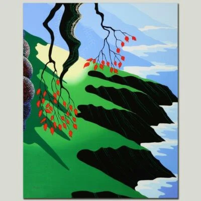 Larissa Holt "Oak Branch" ограниченный выпуск жикле на холсте - Изображение 1 из 4