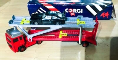Corgi cars x 18 and Dinky cars x 5 matchbox x 1 job lot - Image 1 of 4